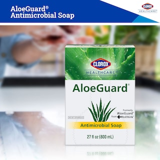 Foto 5 | Jabón Antimicrobiano Para Manos Clorox Healthcare Aloeguard 800 Ml X12 - Venta Internacional.