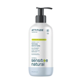 Foto 1 | Jabón De Manos Attitude Para Pieles Sensibles Enriquecido Con Avena 480 Ml - Venta Internacional.