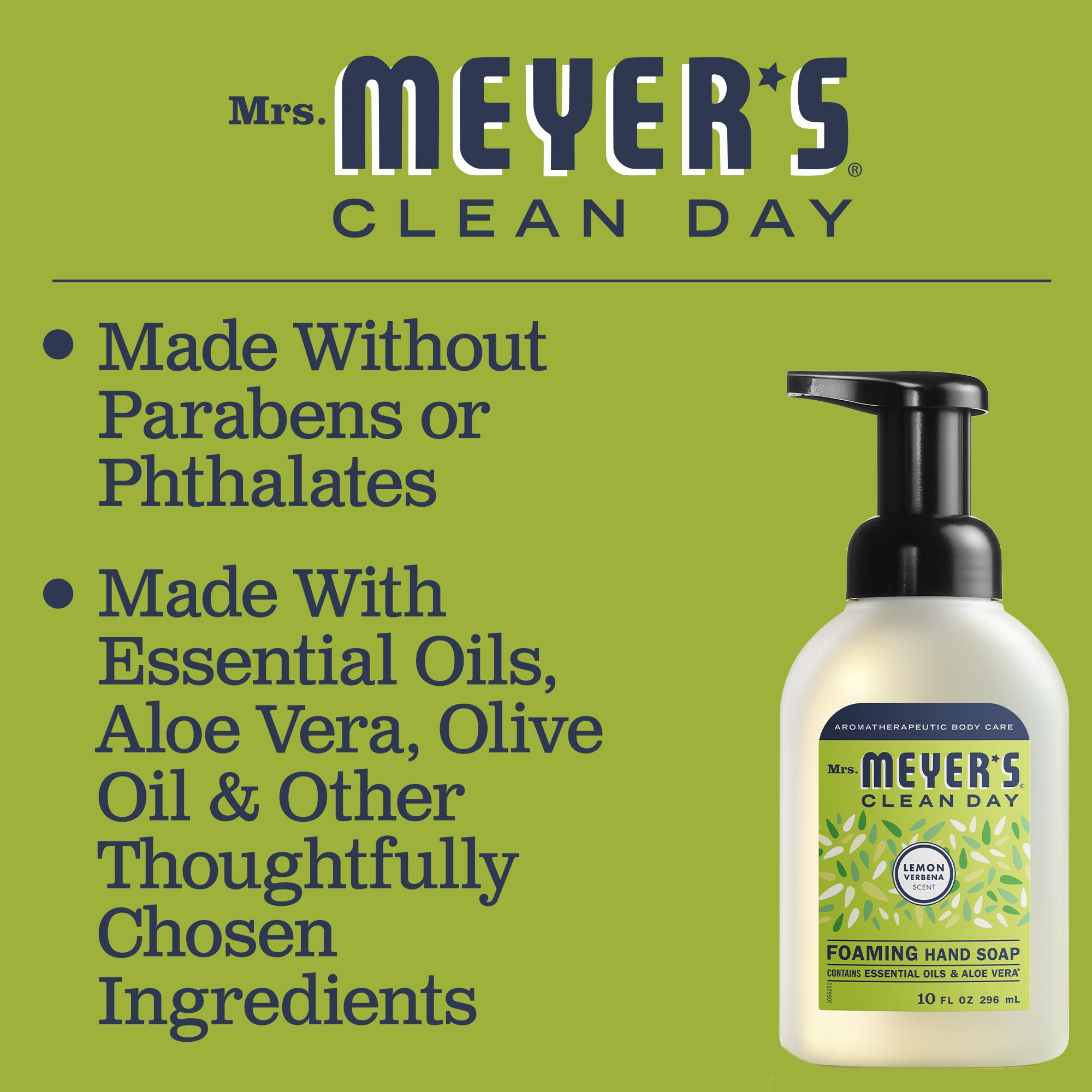 Foto 4 | Jabón Espumoso Para Manos Mrs. Meyer's Clean Day Lemon Verbena, 300 Ml - Venta Internacional.