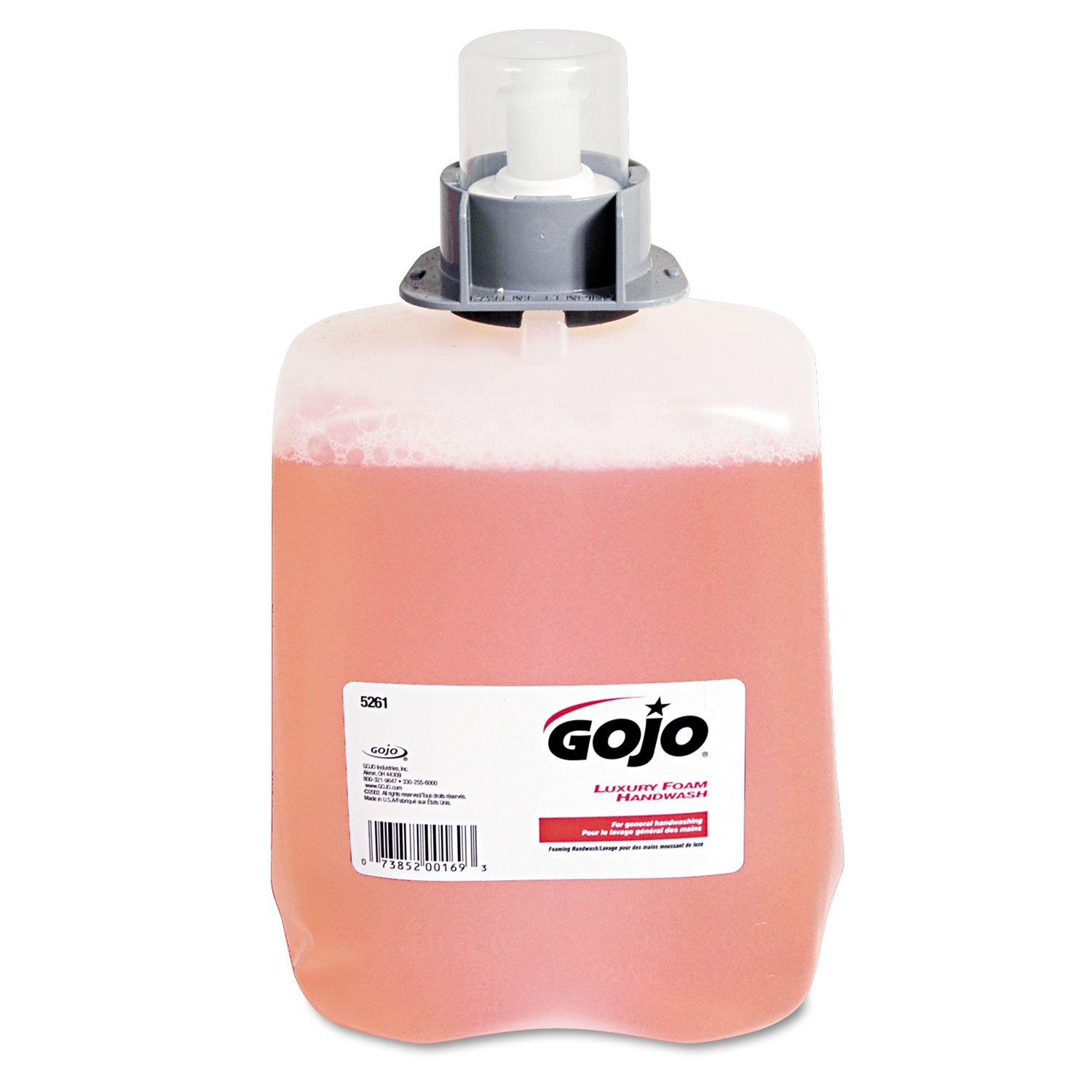 Recambio De Jabón De Manos Gojo Luxury Foam De 2000 Ml Con Fragancia De Arándano - Venta Internacional.