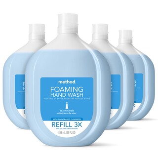 Foto 1 | Método De Recarga De Jabón Espumoso Para Manos Sea Minerals, 800 Ml (paquete De 4) - Venta Internacional.