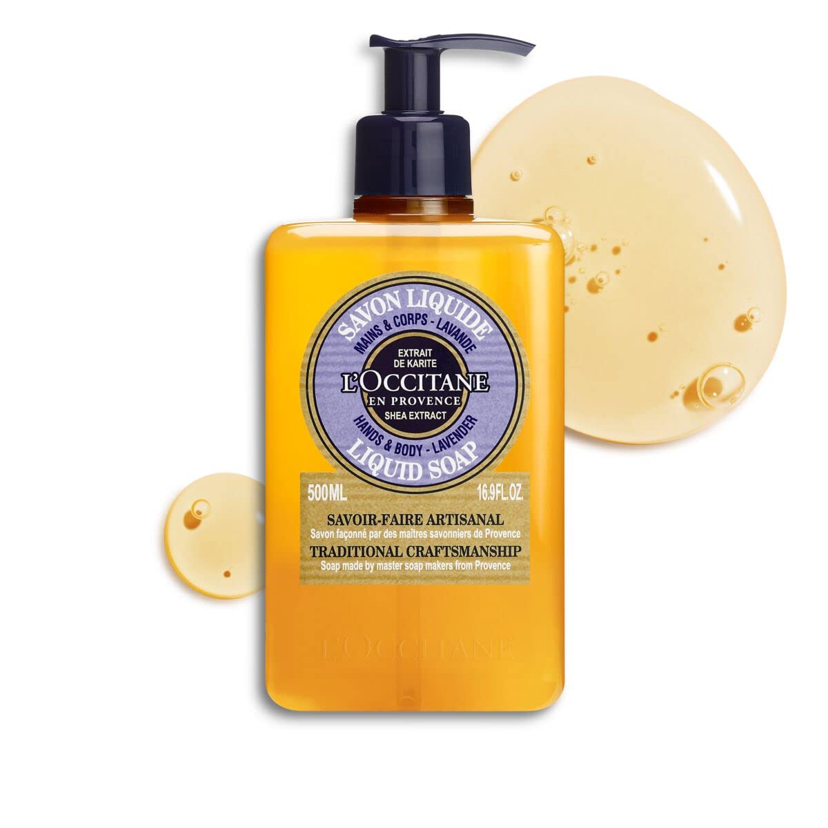 Foto 2 | Jabón Líquido L'occitane Shea Hand & Body Lavender 500 Ml - Venta Internacional.