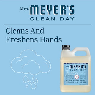 Foto 5 | Recambio De Jabón Líquido Para Manos Mrs. Meyer's Clean Day Rainwater 1l - Venta Internacional.