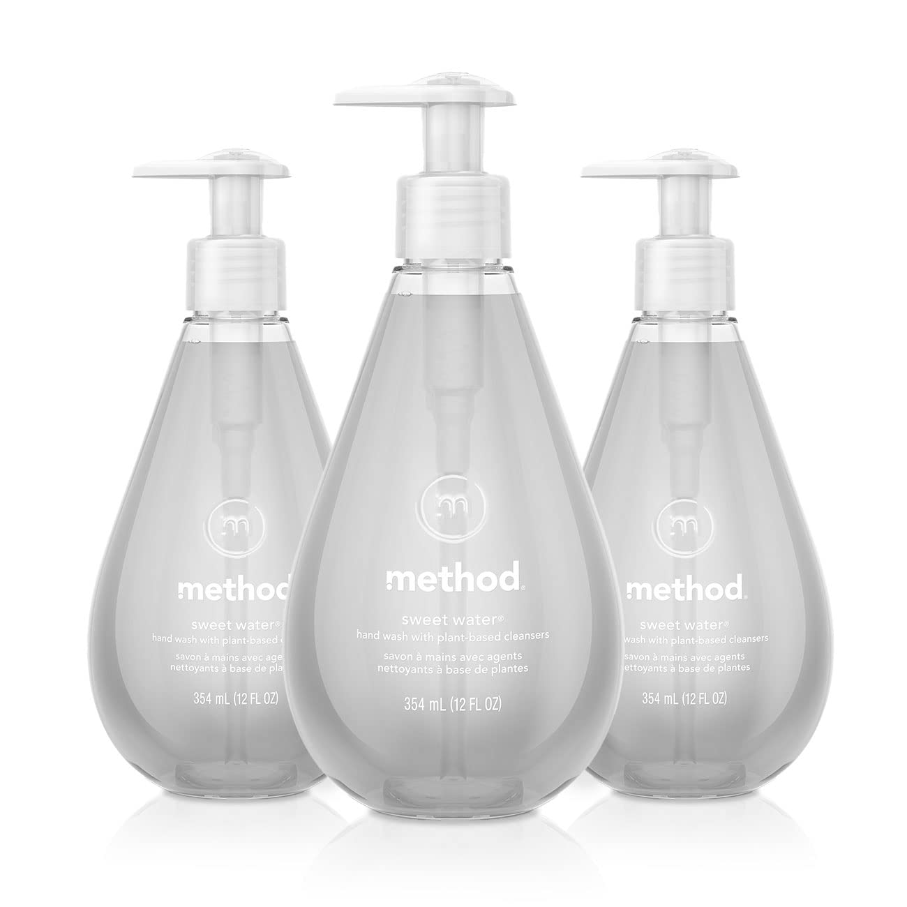 Jabón De Manos Method Gel Sweet Water, 360 Ml, Paquete De 3 - Venta Internacional.