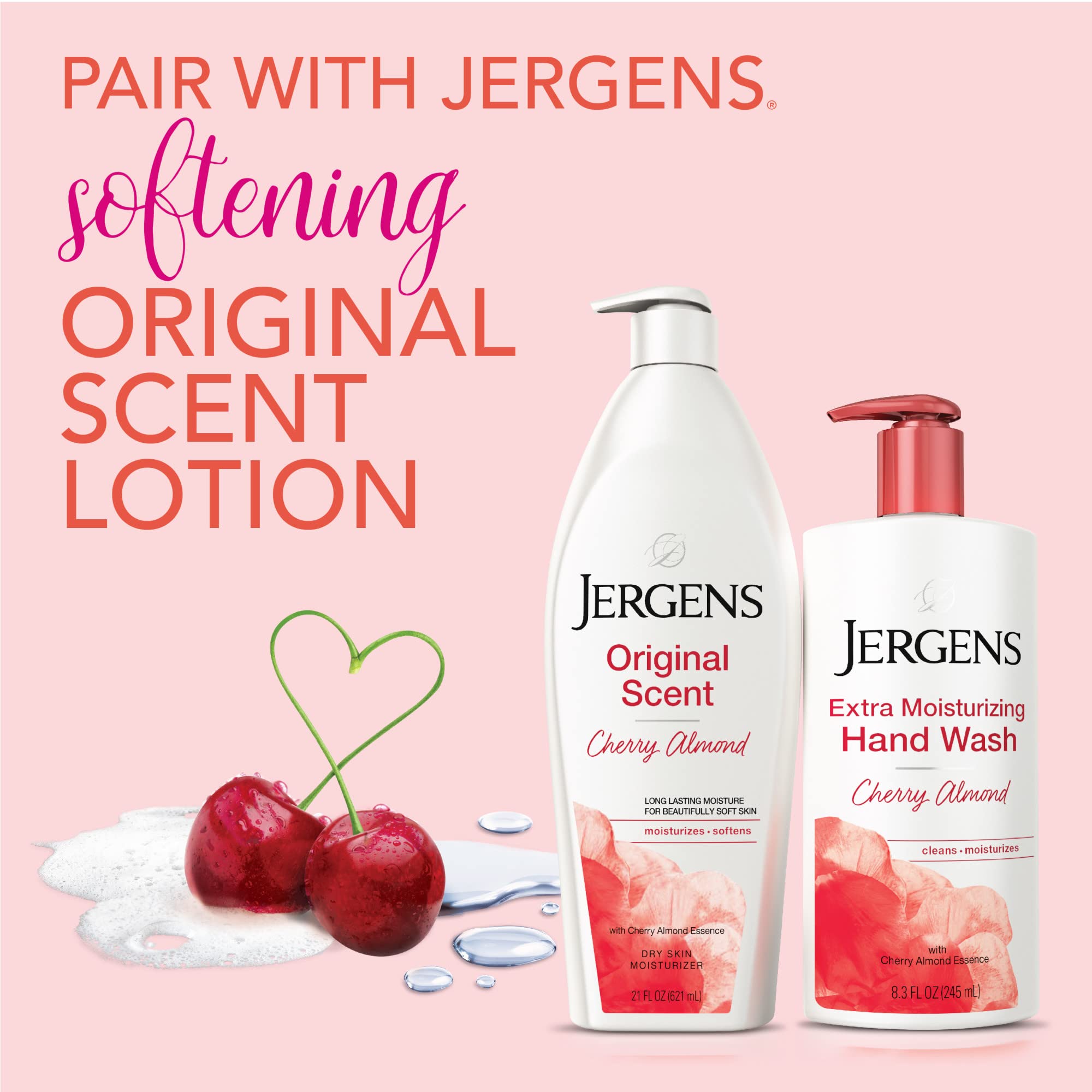 Foto 3 | Dispensador De Jabón De Manos Jergens Extra Hidratante 250 Ml (paquete De 3) - Venta Internacional.