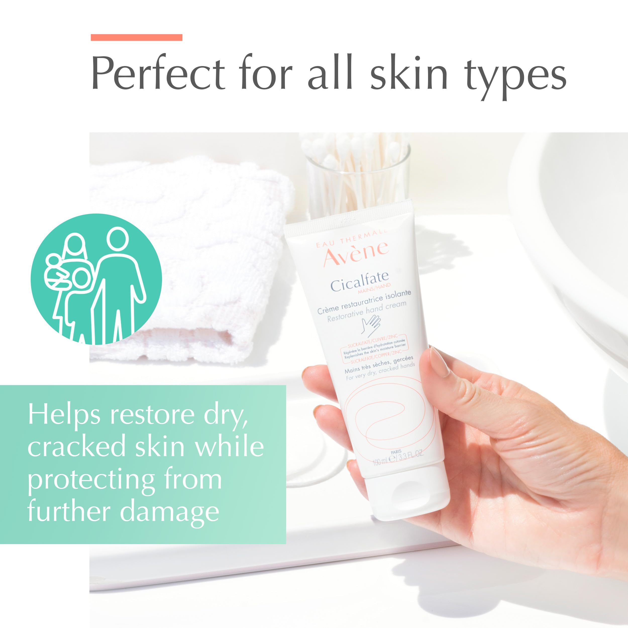 Foto 4 pulgar | Crema De Manos Eau Thermale Avène Cicalfate Hands 100ml - Venta Internacional.