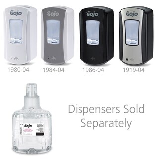 Foto 4 | Recambio De Jabón De Manos En Espuma Gojo Clear & Sud 1200 Ml Ltx-12 (x2) - Venta Internacional.