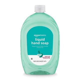 Foto 1 | Recambio De Jabón Líquido Para Manos Amazon Basics Mango 1,5 L - Venta Internacional.