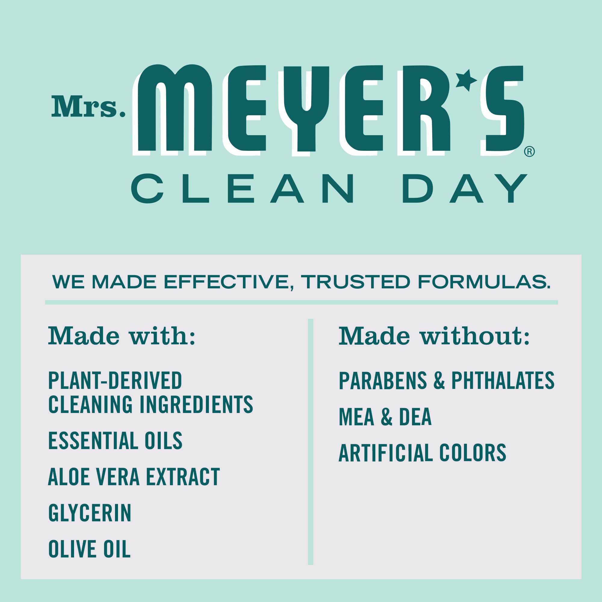 Foto 5 pulgar | Jabón De Manos Mrs. Meyer's Clean Day Edición Limitada Menta 370ml - Venta Internacional.