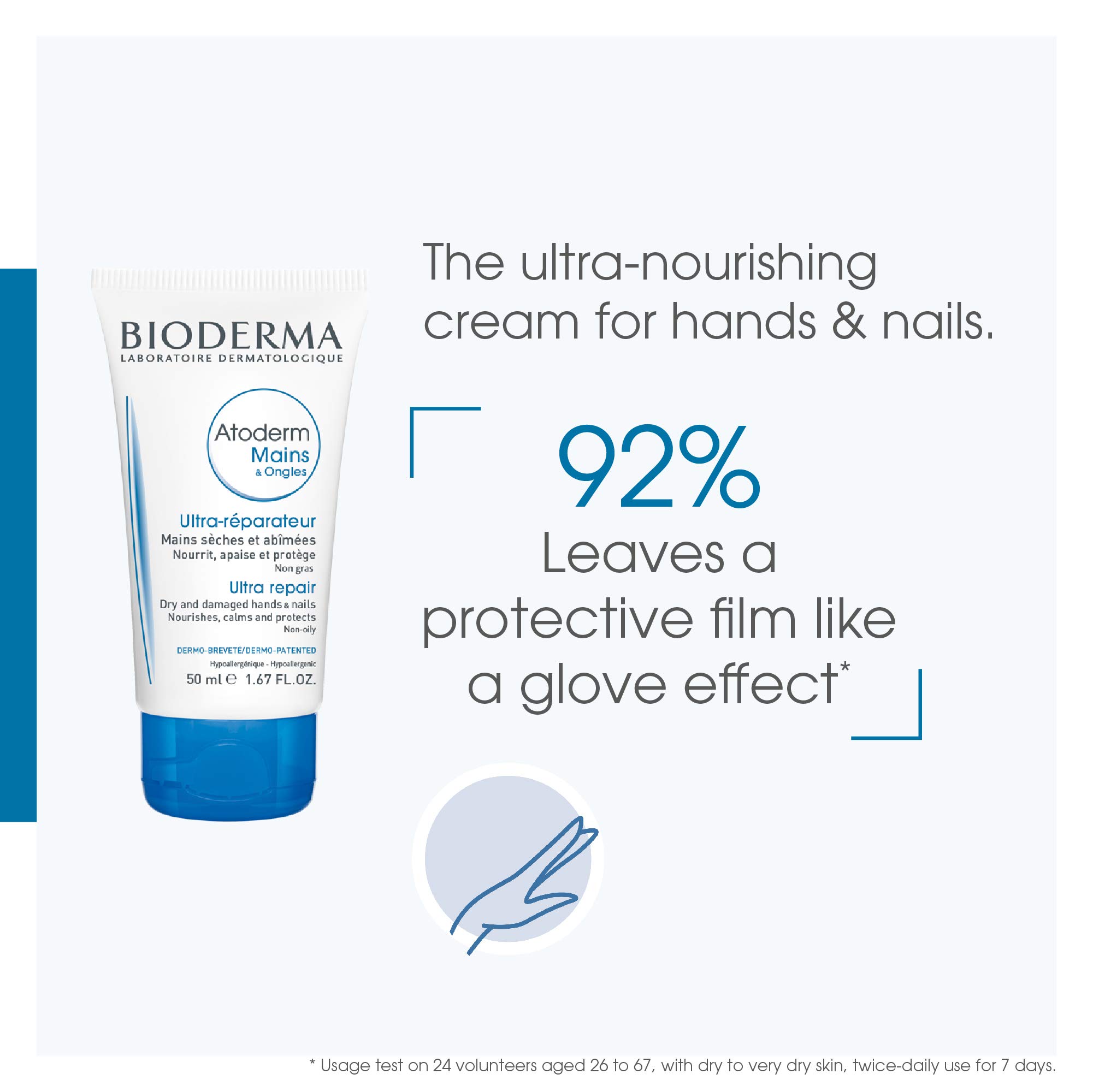 Foto 3 pulgar | Crema De Manos Bioderma Atoderm Nutre Y Restaura La Piel Seca - Venta Internacional.