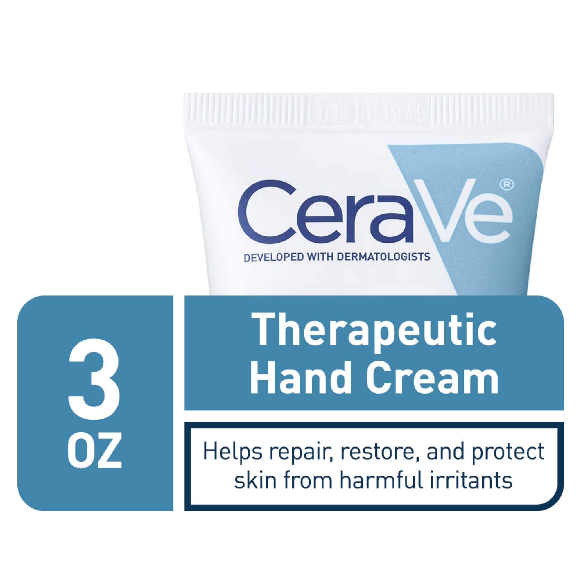 Foto 3 pulgar | Crema De Manos Cerave Therapeutic Para Manos Secas Y Agrietadas, 90 Ml - Venta Internacional.