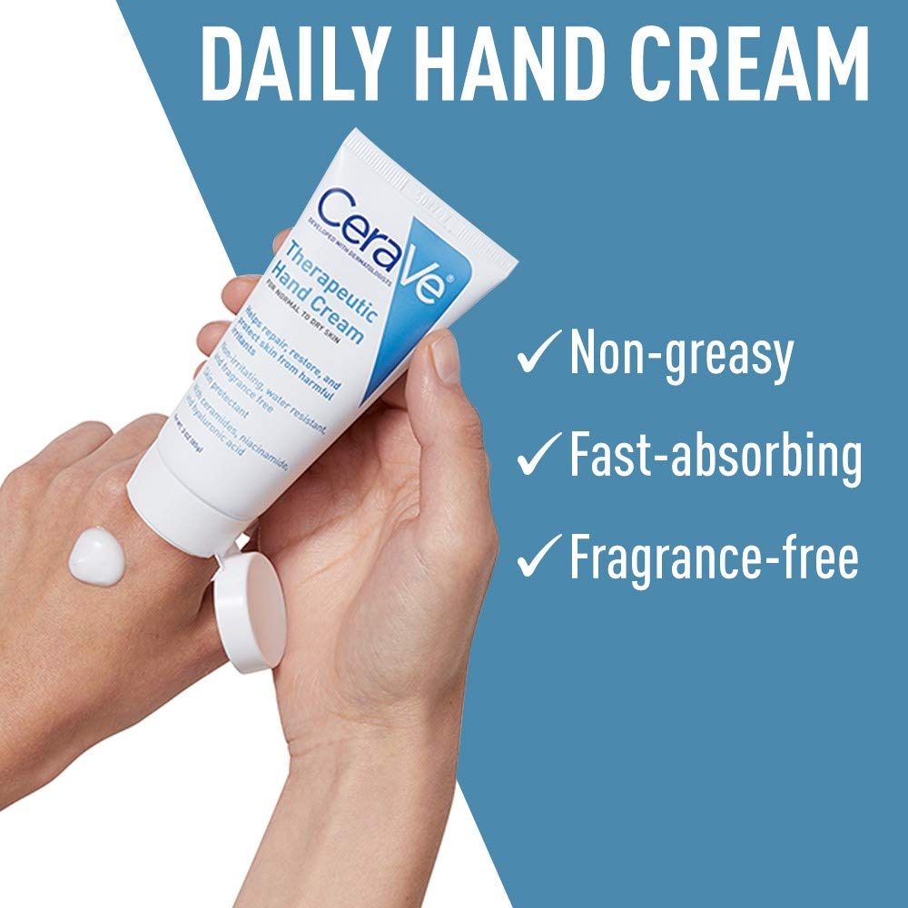 Foto 5 pulgar | Crema De Manos Cerave Therapeutic Para Manos Secas Y Agrietadas, 90 Ml - Venta Internacional.