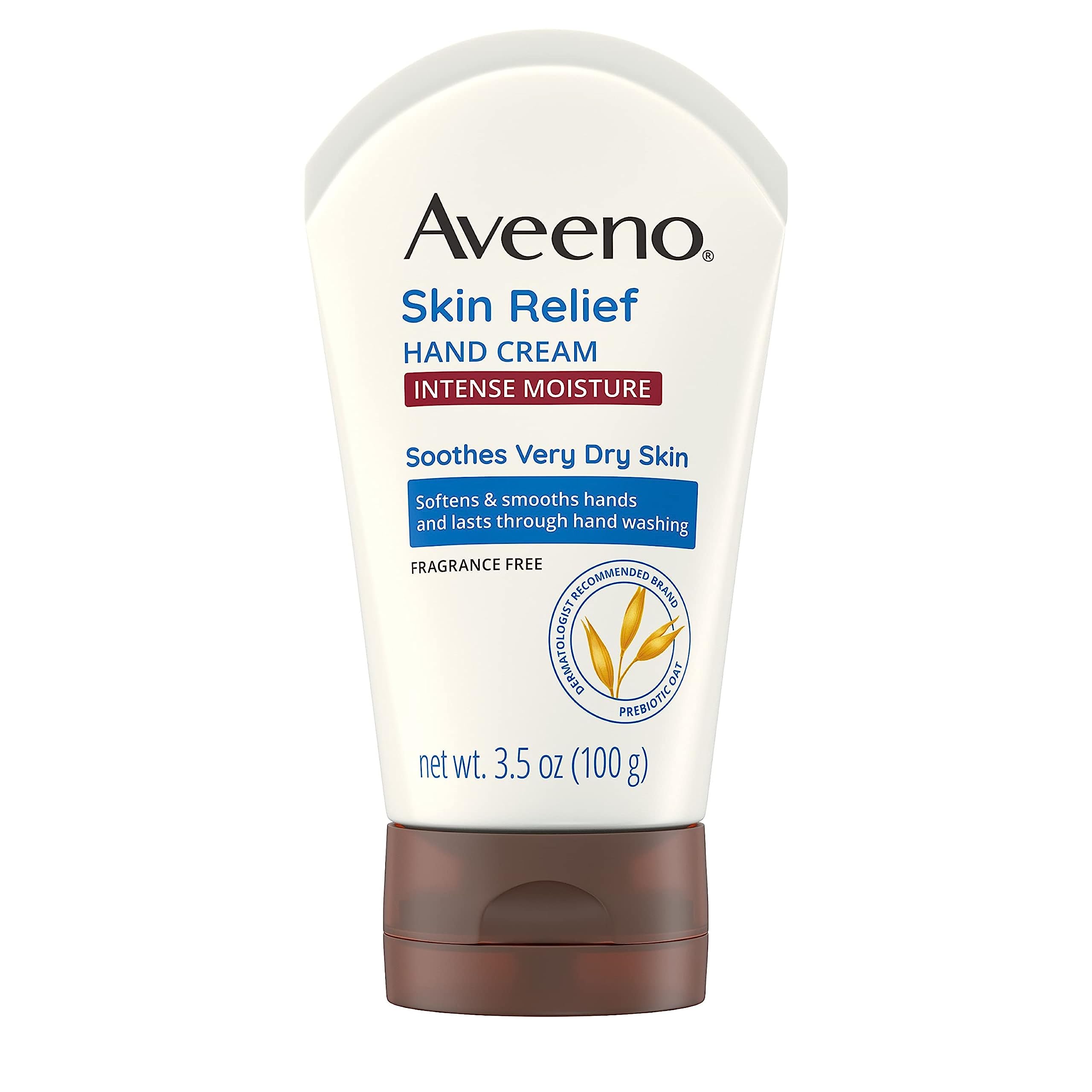 Foto 2 pulgar | Crema De Manos Aveeno Skin Relief Intense Moisture 100 Ml - Venta Internacional.