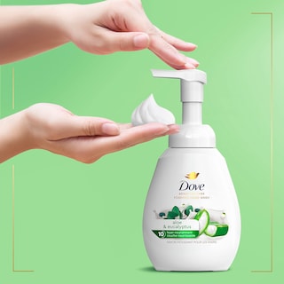 Foto 5 | Jabón Espumoso Para Manos Dove Con Aloe Y Eucalipto, 300 Ml, 4 Unidades - Venta Internacional.