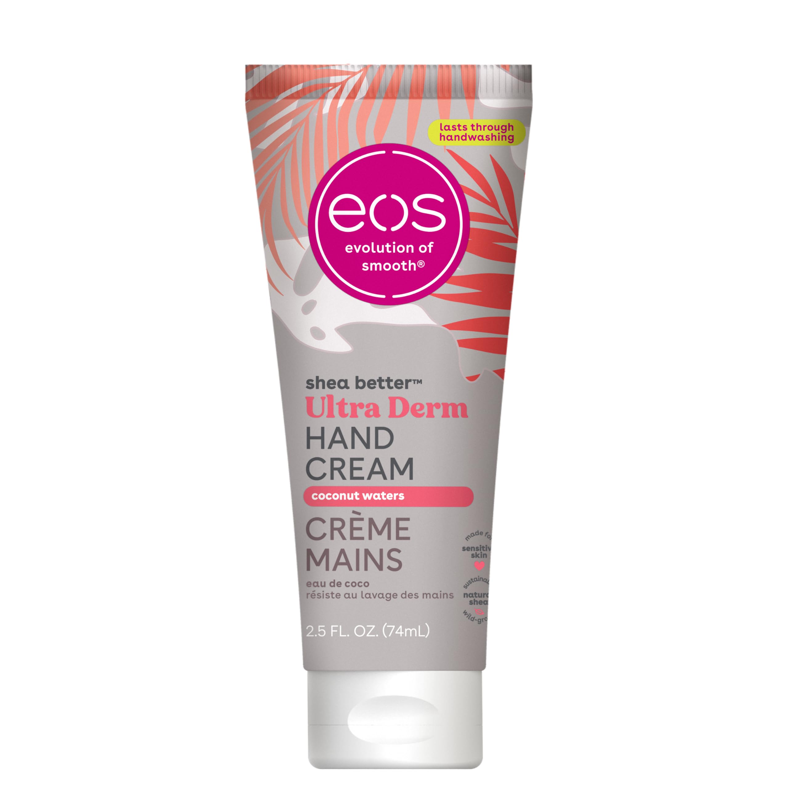 Foto 2 pulgar | Crema De Manos Eos Shea Better Coconut, 75 Ml, 24 Horas De Hidratación - Venta Internacional.