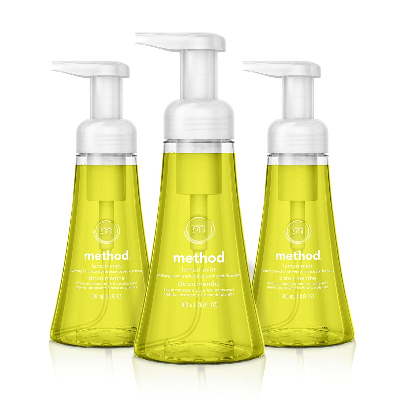 Foto 2 pulgar | Jabón De Manos Method Foaming Lemon Mint, 300 Ml (paquete De 3) - Venta Internacional.