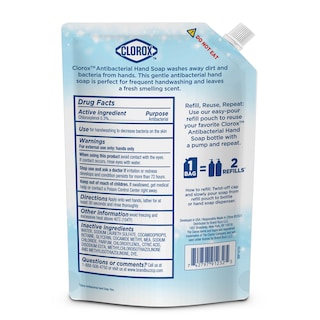 Foto 5 | Recambio De Jabón Líquido Para Manos Clorox, 1 Litro, Aroma A Fresa - Venta Internacional.