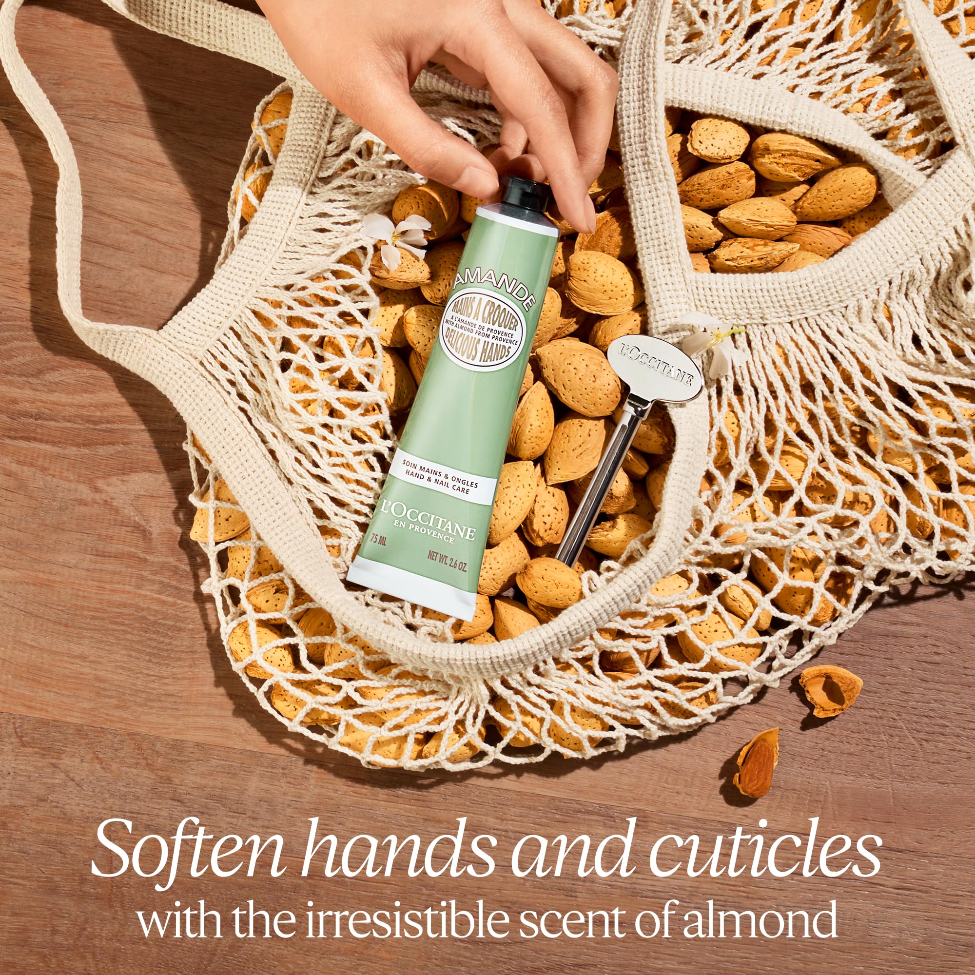 Foto 2 | Crema De Manos Y Uñas L'occitane Almond Delicious 75 Ml - Venta Internacional.