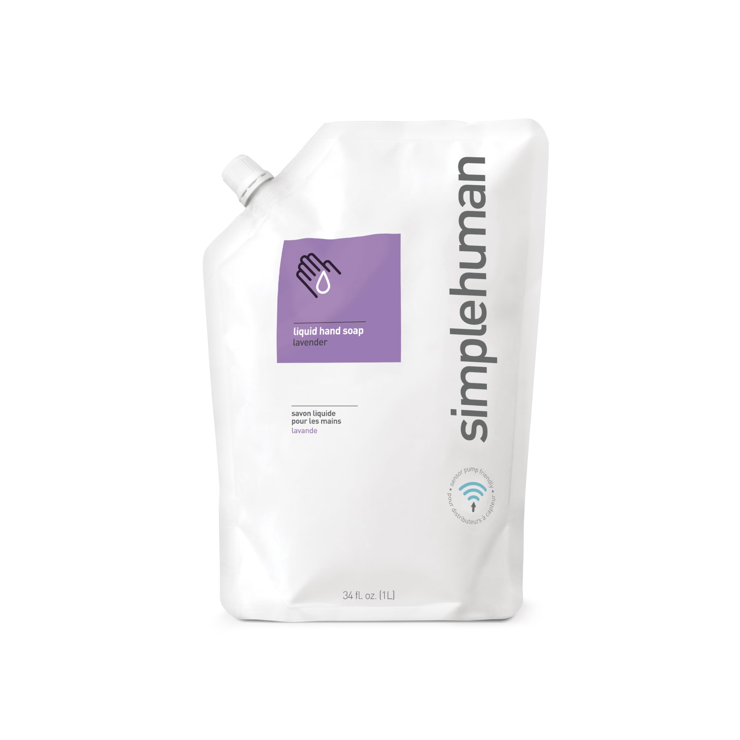 Jabón De Manos Refill Simplehuman Lavender Hidratante 1l - Venta Internacional.