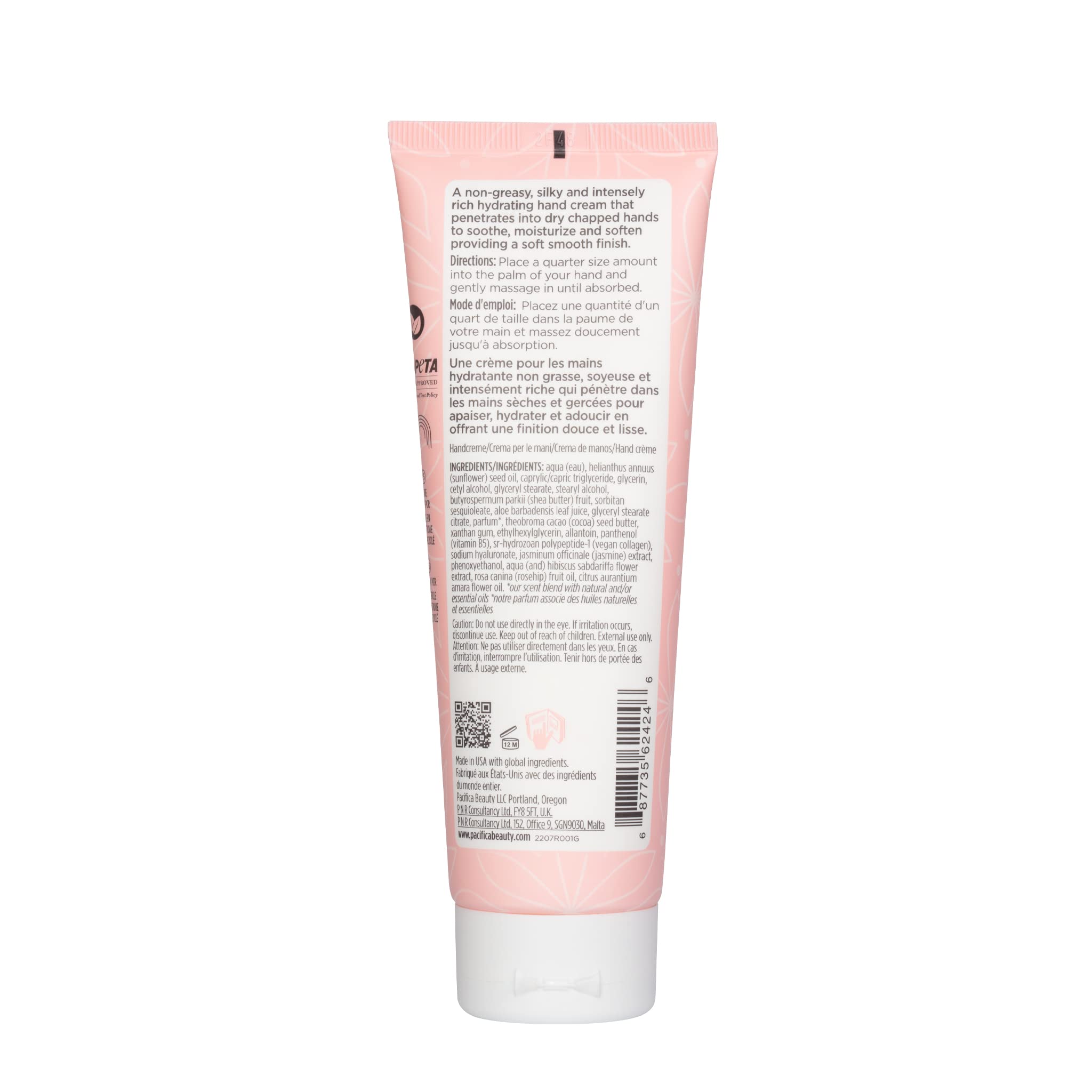 Foto 4 pulgar | Crema De Manos Pacifica Beauty Con Colágeno Vegano Para Manos Secas - Venta Internacional.
