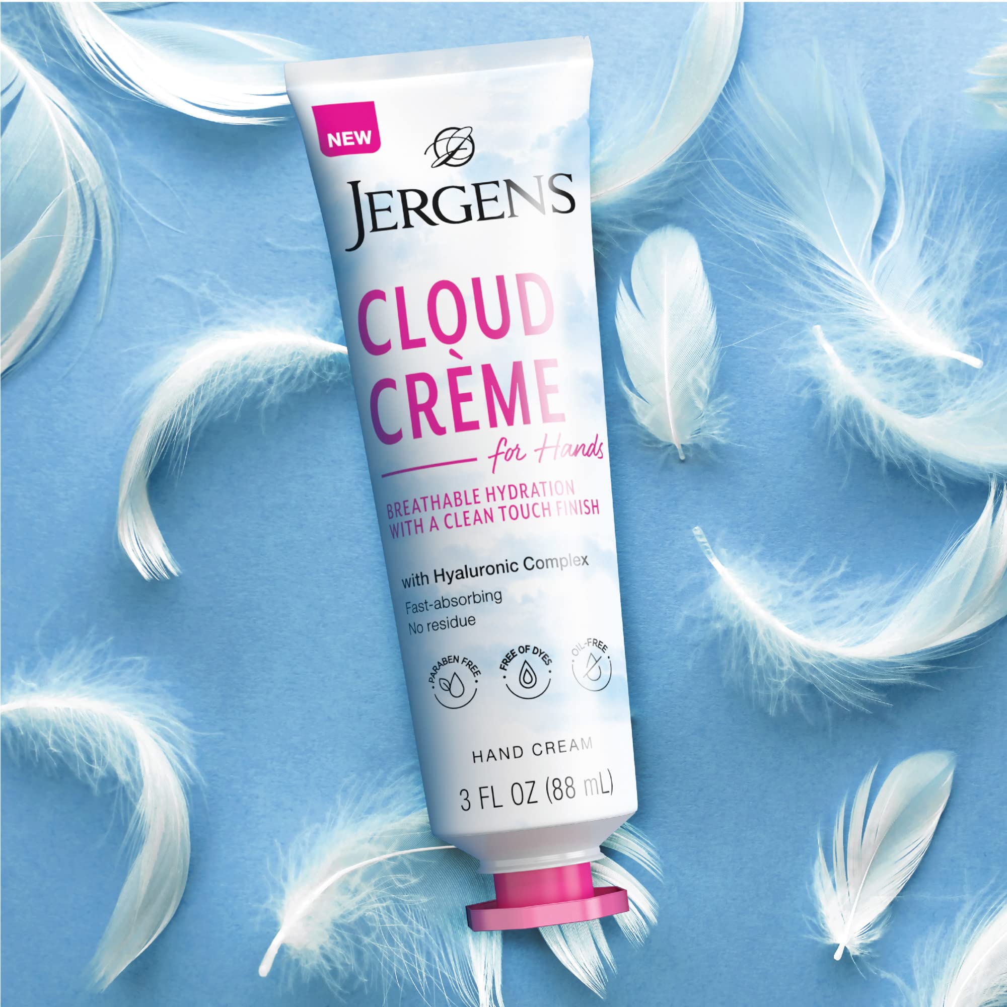 Foto 7 pulgar | Crema De Manos Jergens Cloud Créme Con Complejo Hialurónico 90 Ml X3 - Venta Internacional.