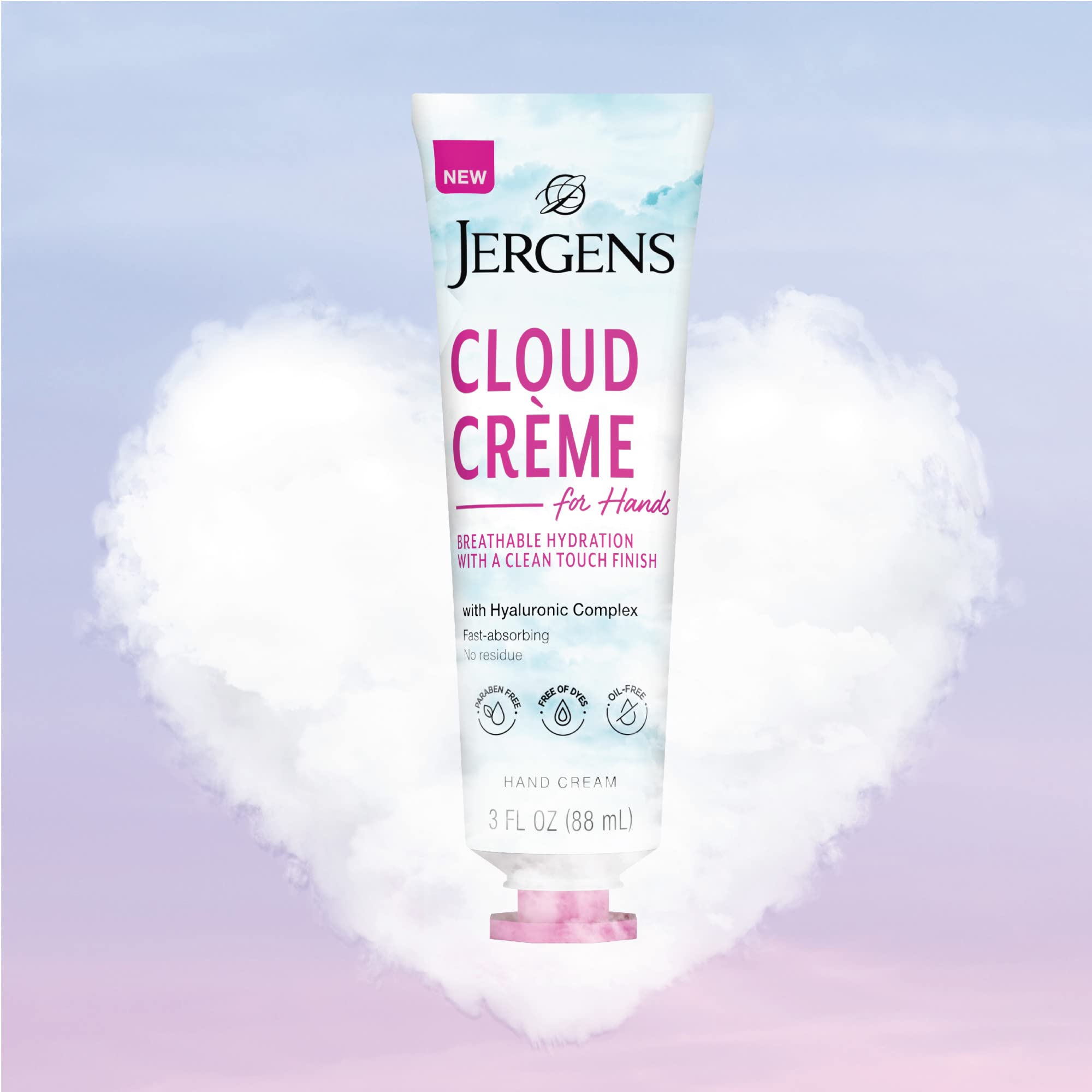 Foto 8 pulgar | Crema De Manos Jergens Cloud Créme Con Complejo Hialurónico 90 Ml X3 - Venta Internacional.