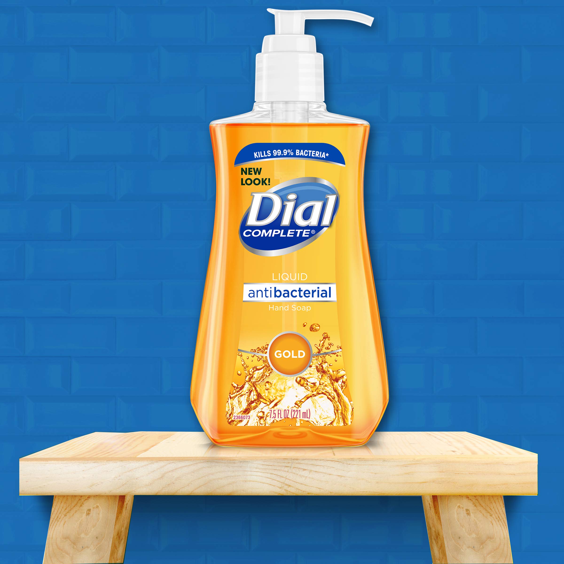 Foto 4 pulgar | Jabón Líquido Para Manos Con Esfera, Antibacteriano, Dorado, 221 Ml - Venta Internacional.