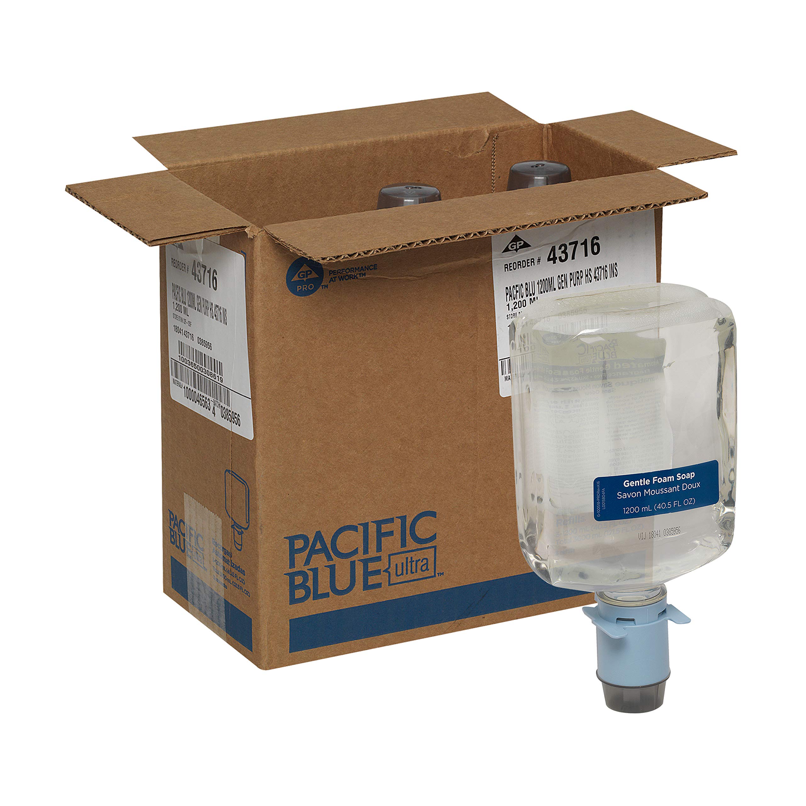 Recambio De Jabón De Manos Georgia-pacific Blue Ultra 1.2 L - Venta Internacional.