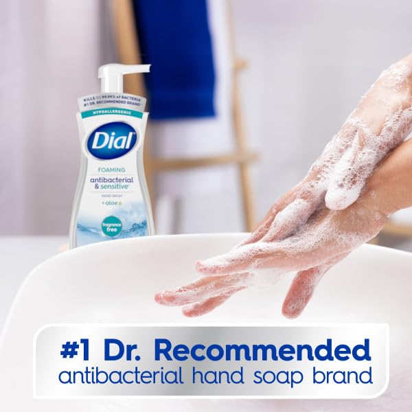 Foto 4 pulgar | Dial De Lavado A Mano Antibacteriano Y Sensible, 221 Ml (paquete De 6) - Venta Internacional.