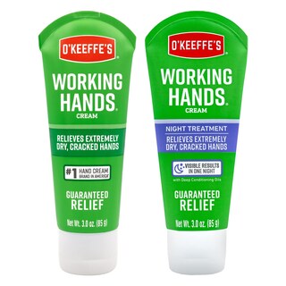 Foto 1 | Crema De Manos O'keeffe's Working Hands, Tubo De 90 Ml Y Tratamiento Nocturno - Venta Internacional.