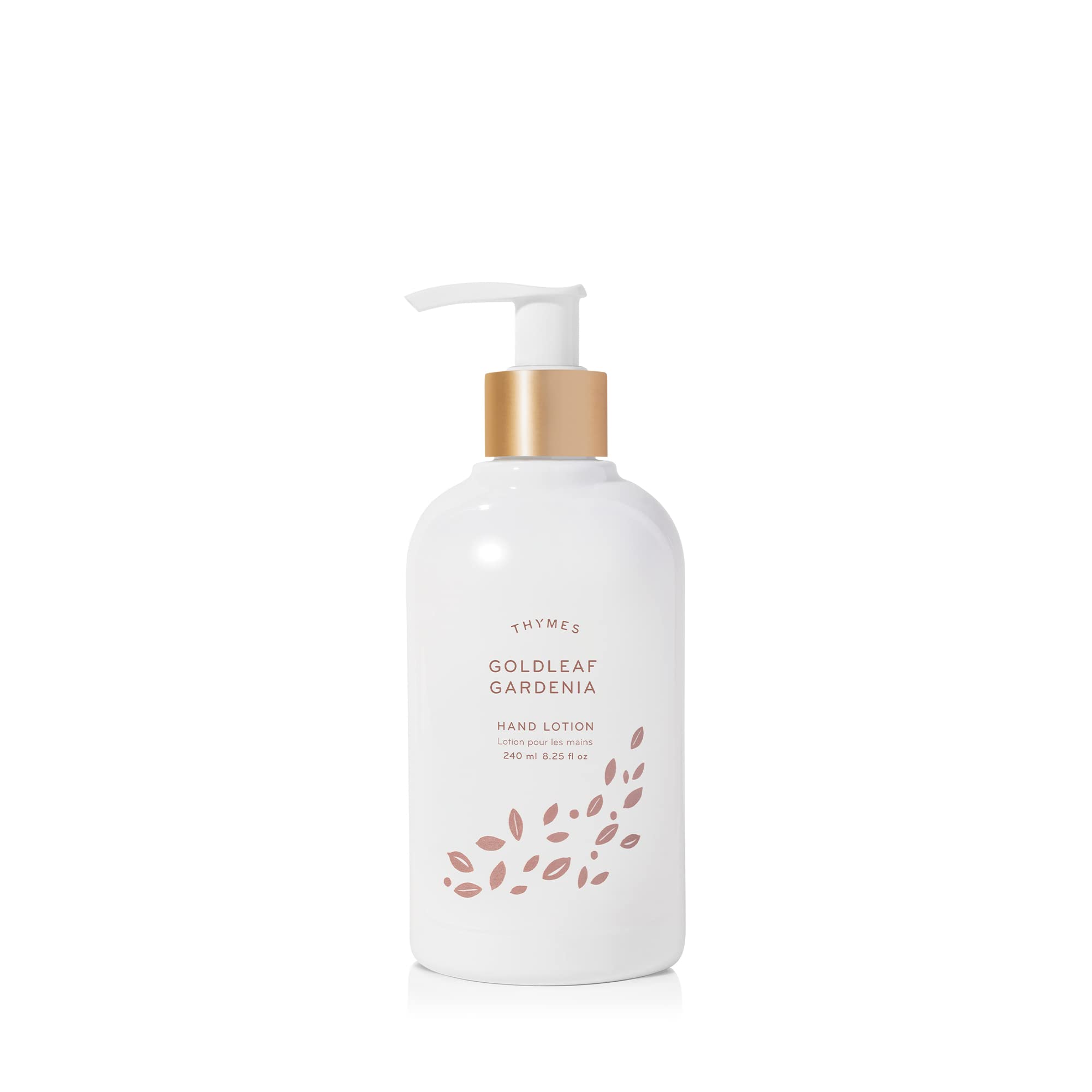 Loción De Manos Thymes Goldleaf Gardenia 245 Ml Con Bomba Dorada - Venta Internacional.