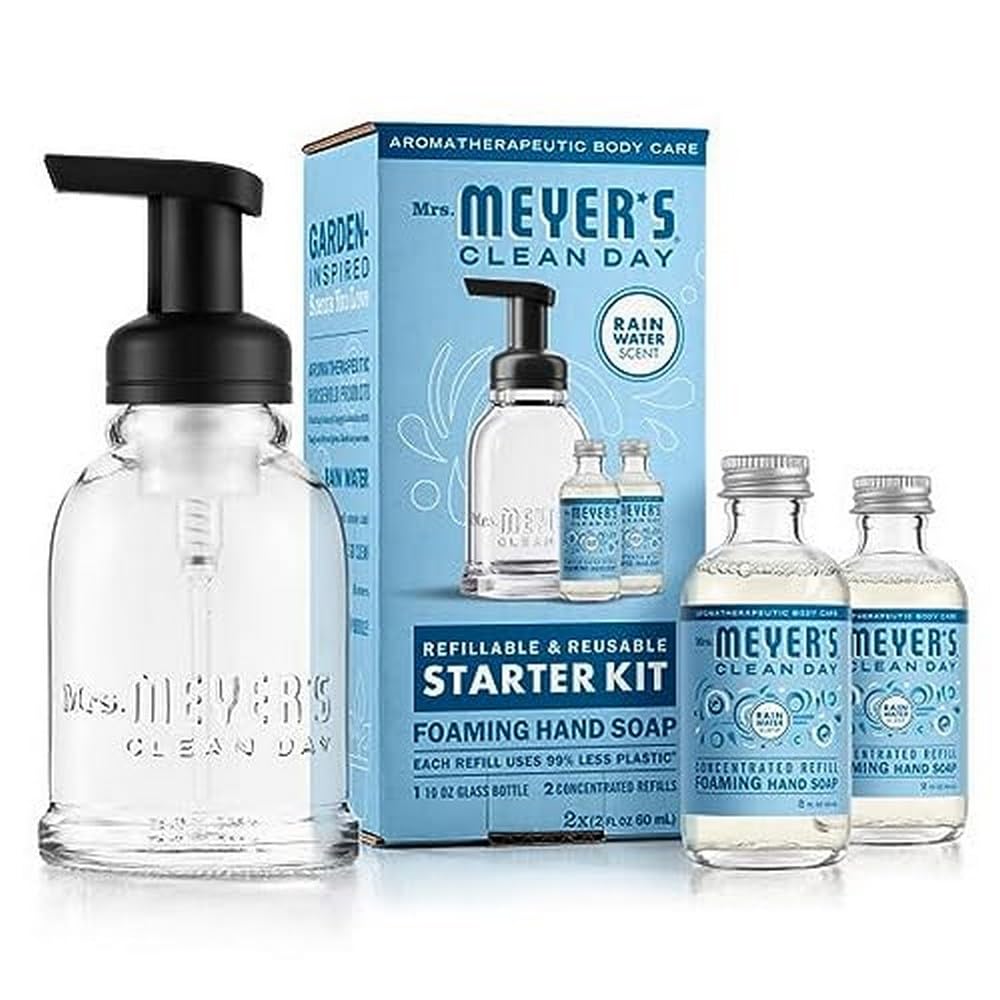 Foto 1 | Dispensador De Jabón Espumoso Para Manos Y Kit De Inicio De Concentrado Mrs. Meyer's Clean Day - Venta Internacional.