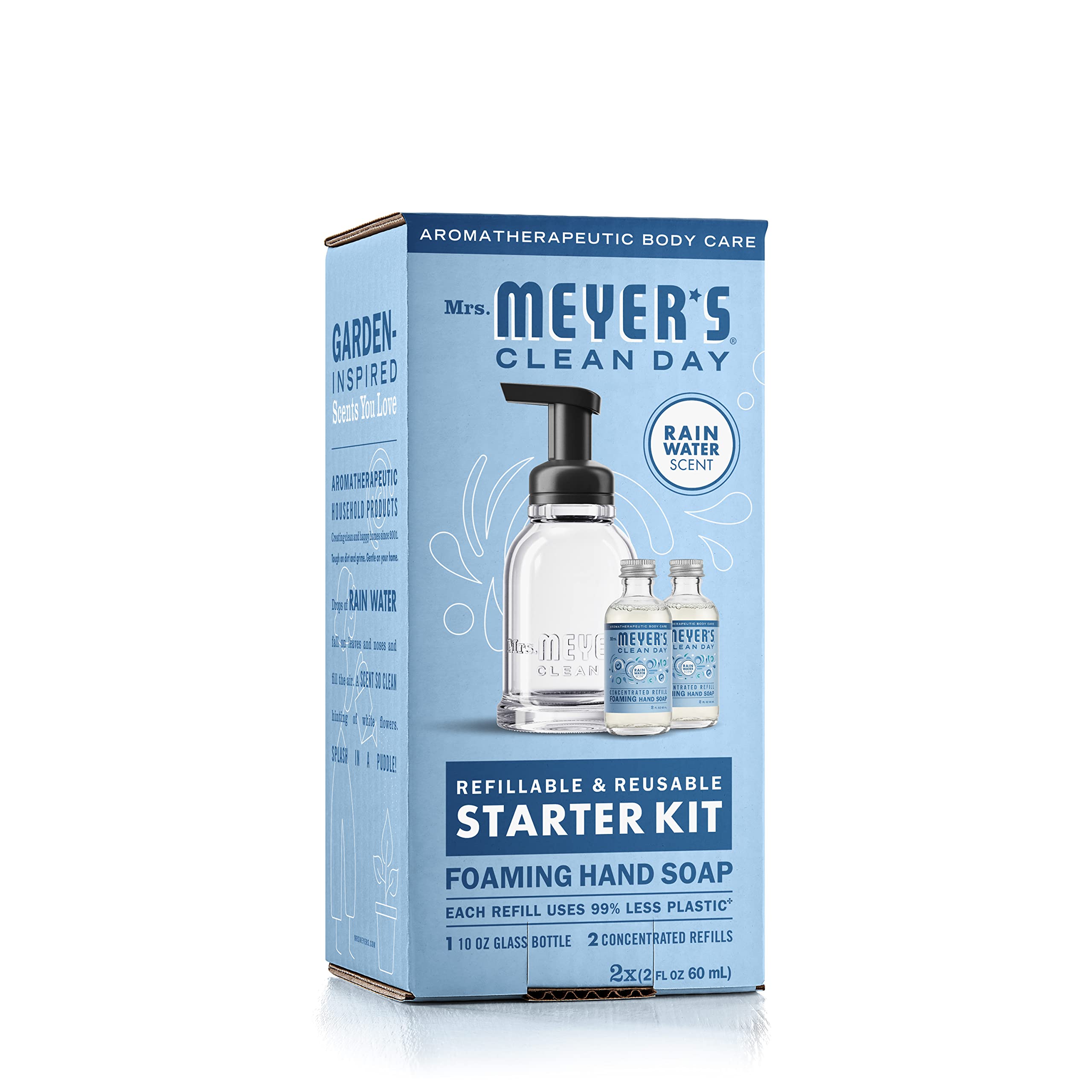 Foto 2 | Dispensador De Jabón Espumoso Para Manos Y Kit De Inicio De Concentrado Mrs. Meyer's Clean Day - Venta Internacional.