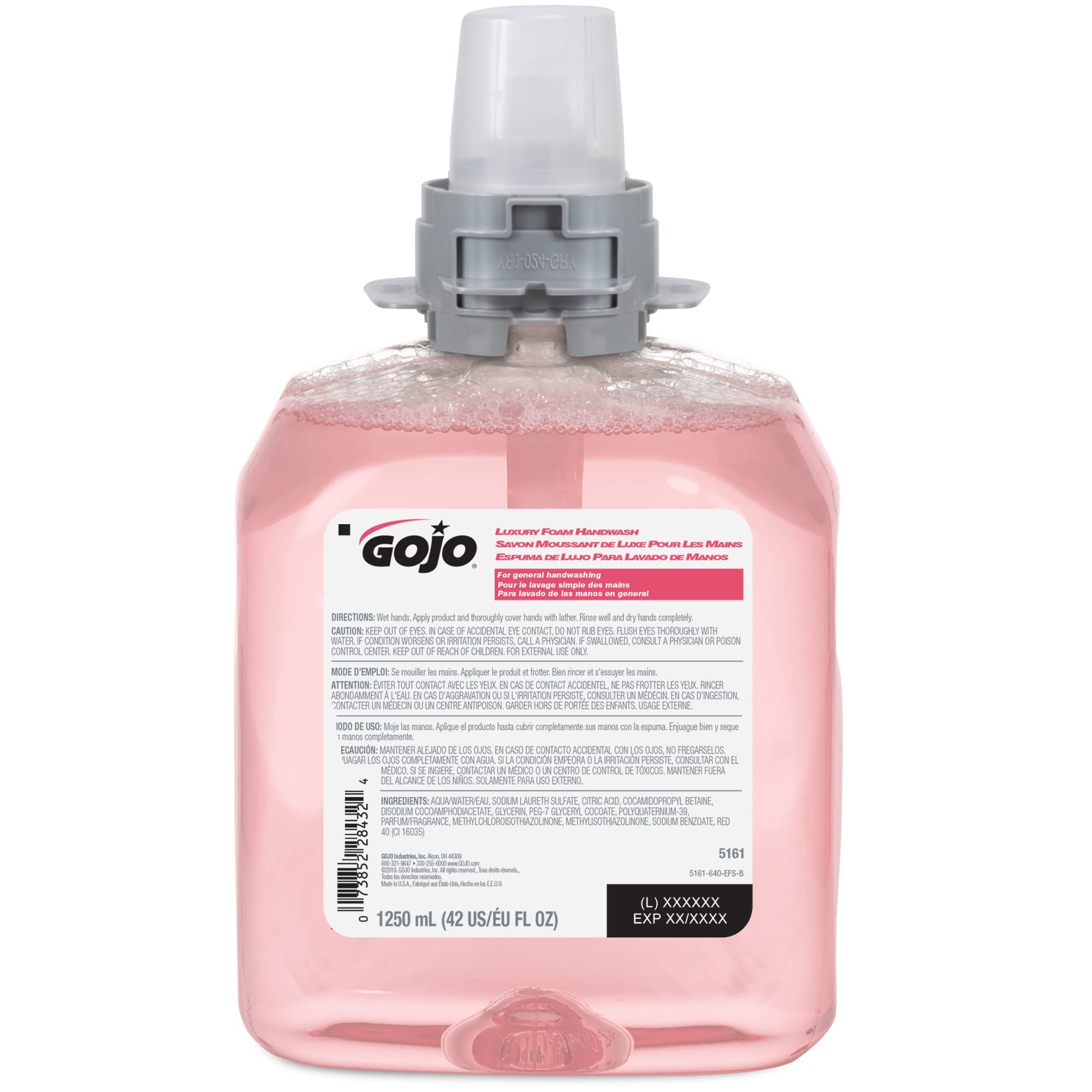 Foto 3 pulgar | Repuesto De Jabón En Espuma Gojo Fmx-12 Luxury Foam Handwash 1250 Ml - Venta Internacional.