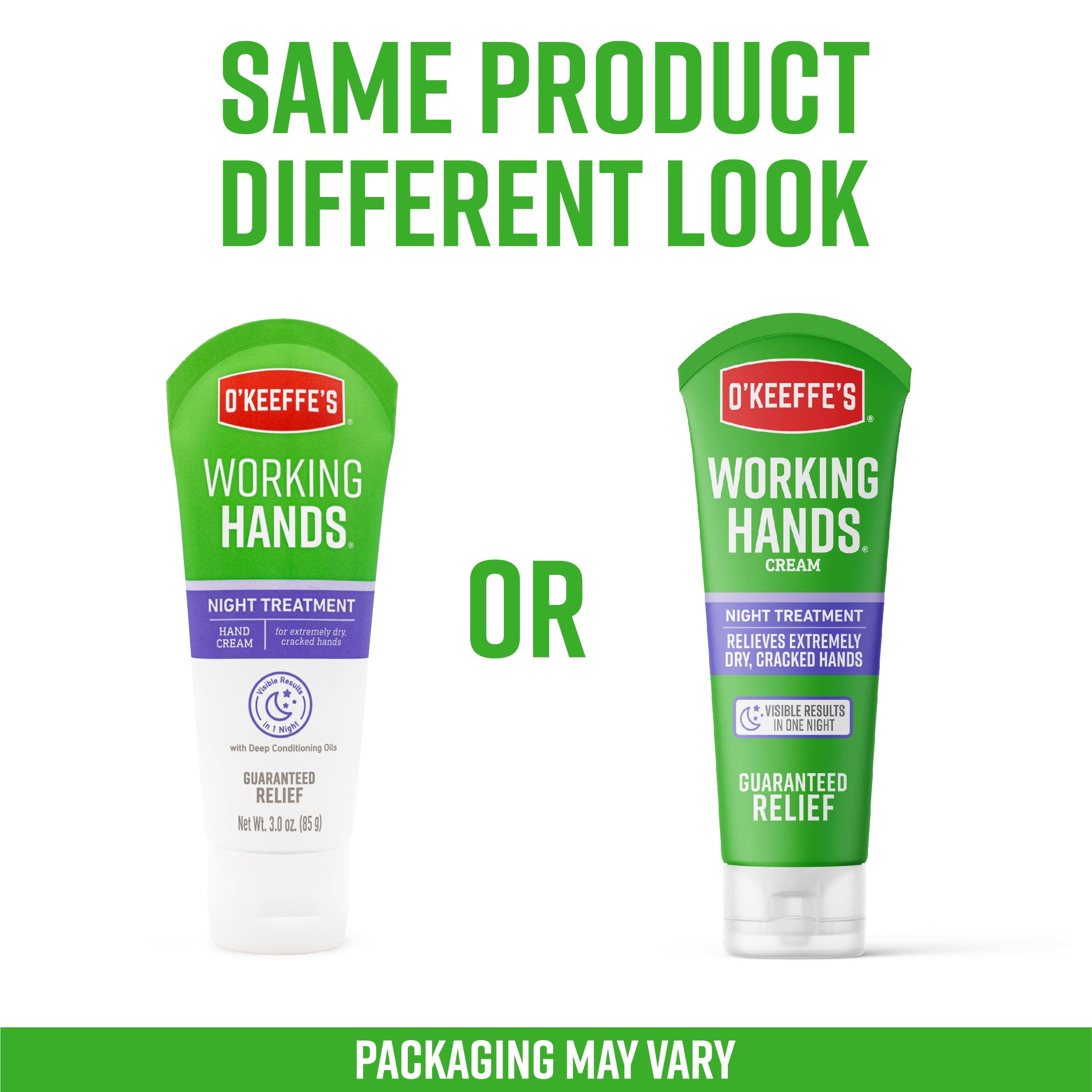 Foto 6 pulgar | Crema De Manos O'keeffe's Working Hands Night Treatment 90 Ml (x2) - Venta Internacional.