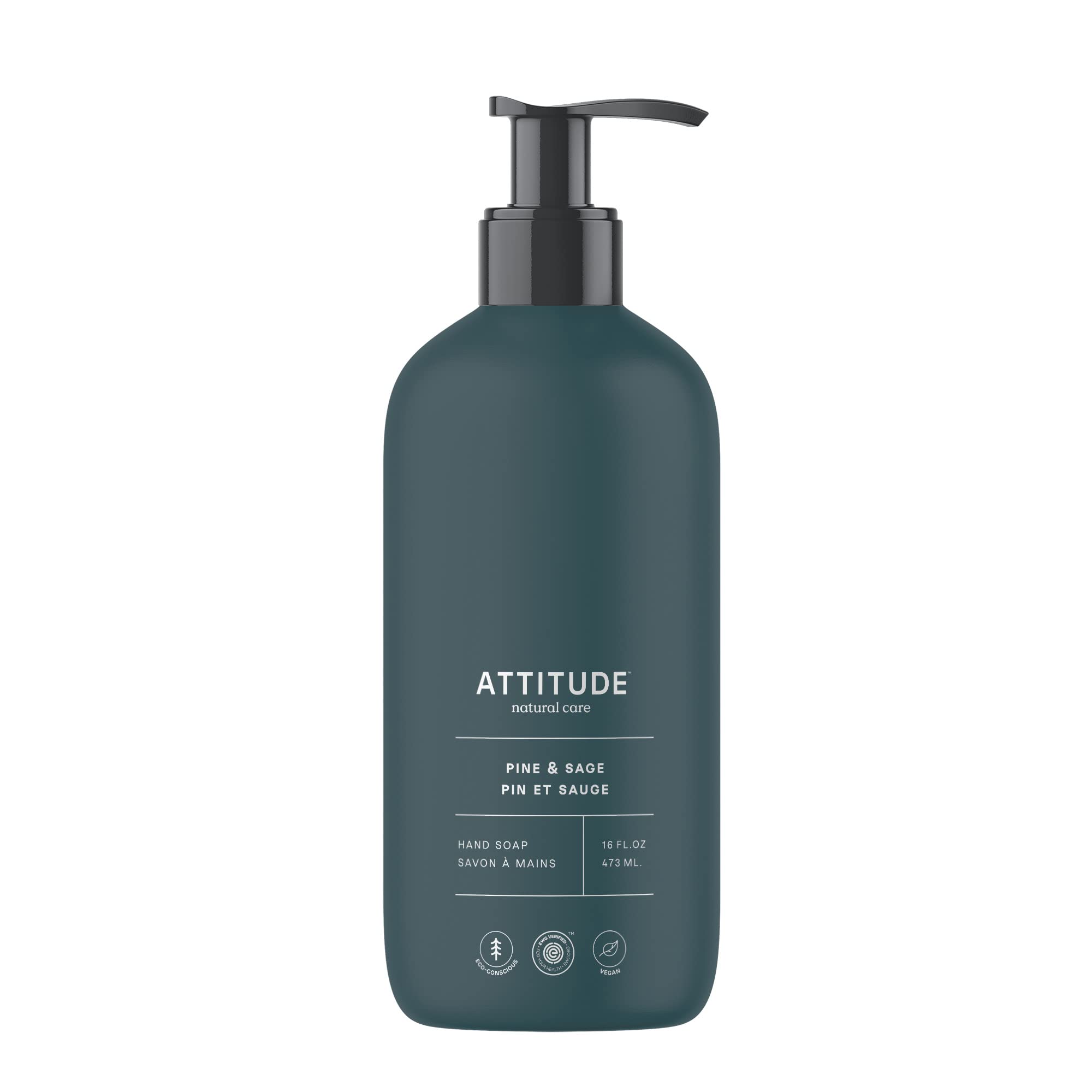 Jabón Líquido Para Manos Attitude Pine & Sage 473 Ml Ewg Verified - Venta Internacional.