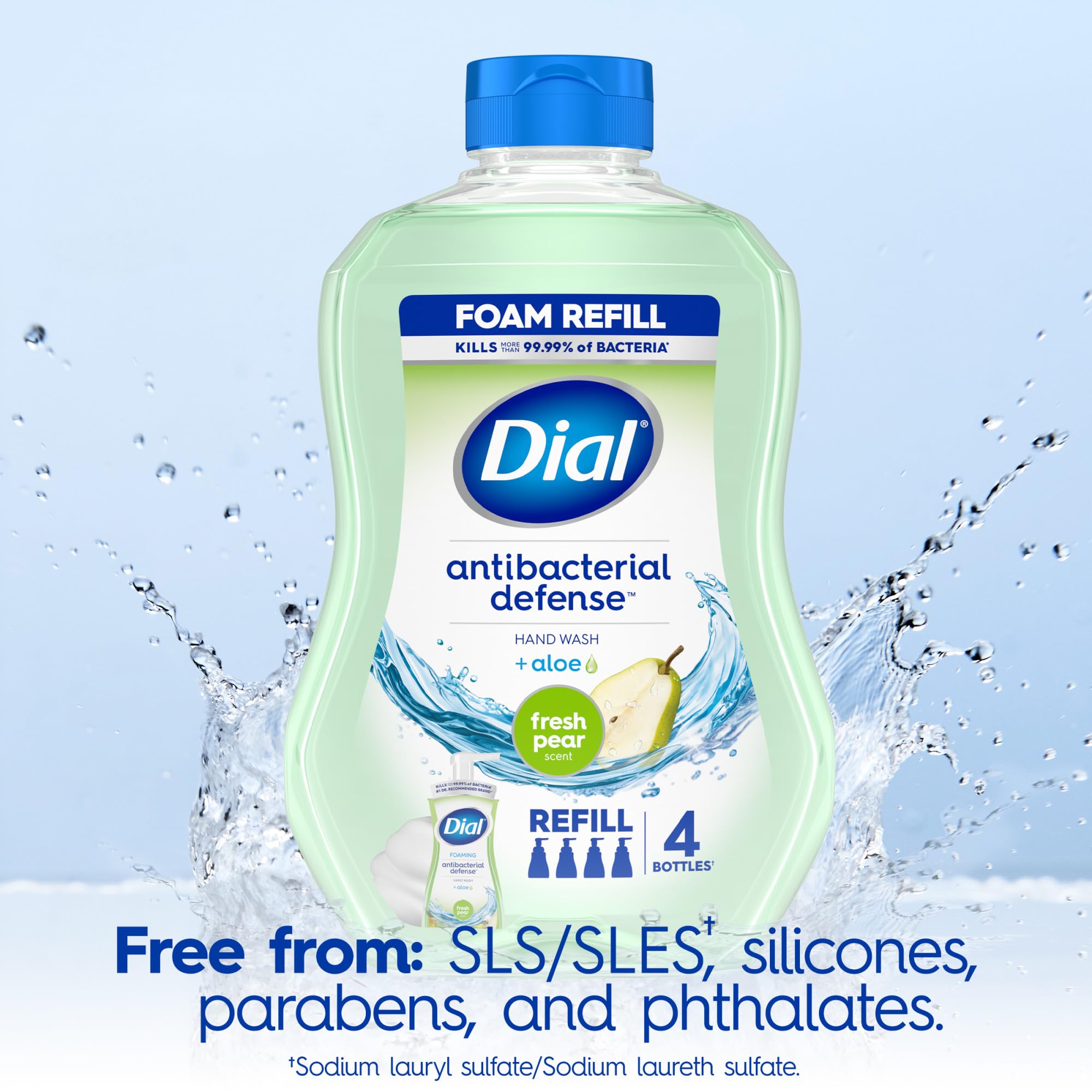 Foto 6 pulgar | Dial De Recambio Para Lavado A Mano, Antibacteriano, Color Pera Fresca, 900 Ml - Venta Internacional.
