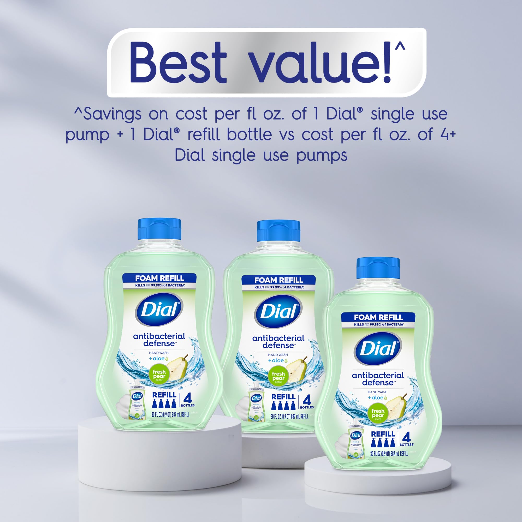 Foto 7 pulgar | Dial De Recambio Para Lavado A Mano, Antibacteriano, Color Pera Fresca, 900 Ml - Venta Internacional.