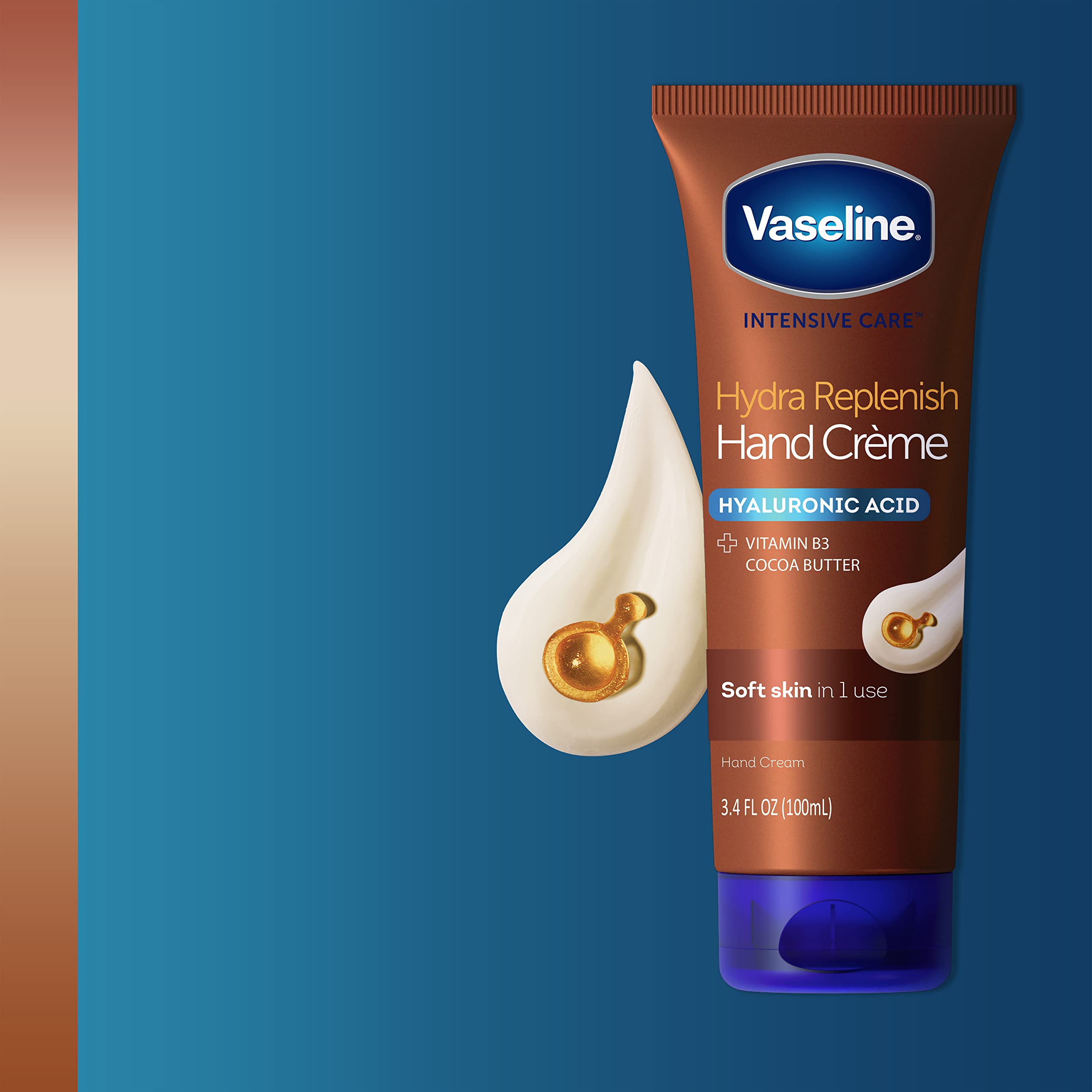 Foto 7 pulgar | Crema De Manos Vaseline Intensive Care Hydra Replenish 100 Ml X6 - Venta Internacional.