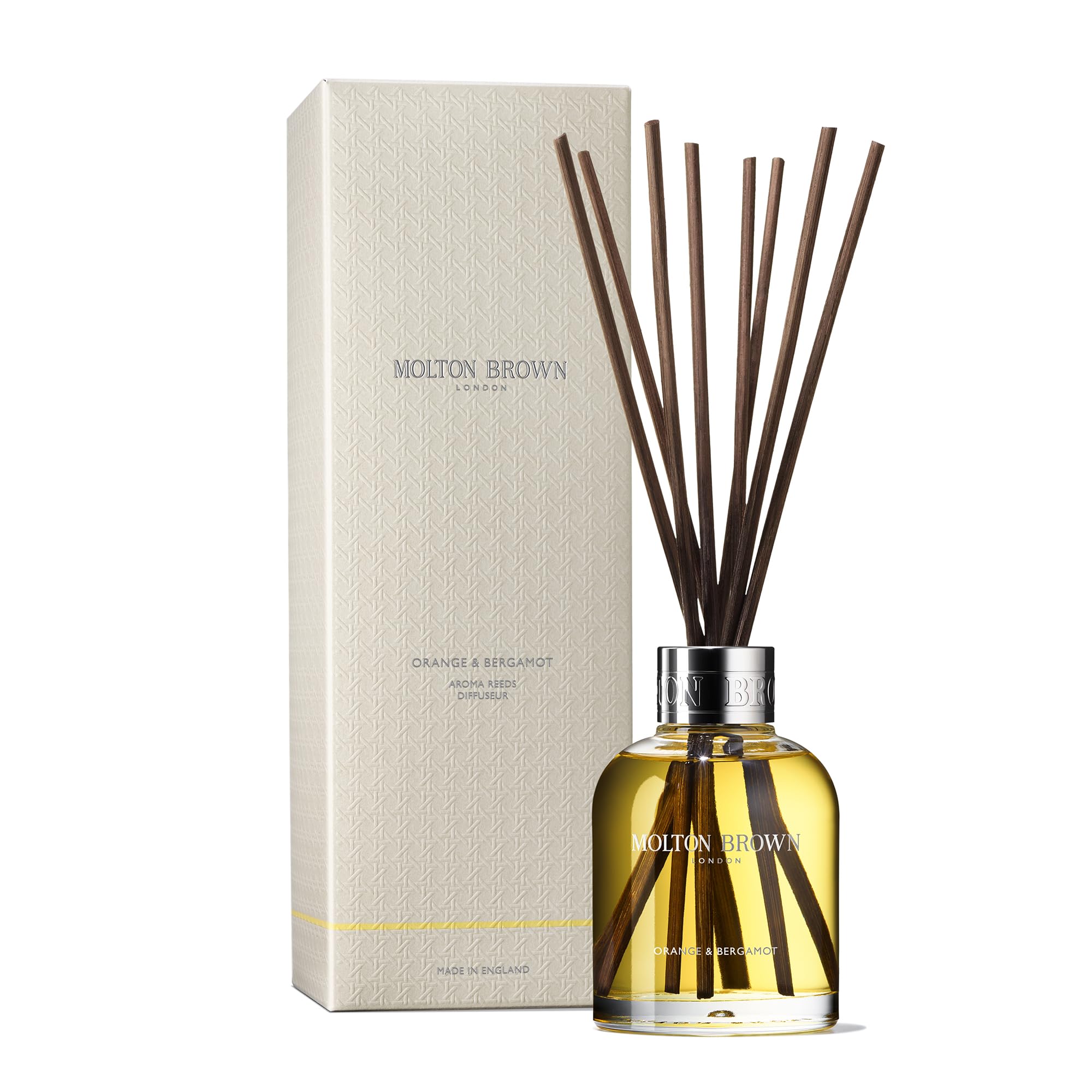 Foto 2 pulgar | Aroma Reeds Molton Brown Naranja Y Bergamota 150 Ml - Venta Internacional.