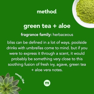 Foto 3 | Jabón Espumoso Para Manos Method Green Tea + Aloe, 300 Ml (paquete De 6) - Venta Internacional.