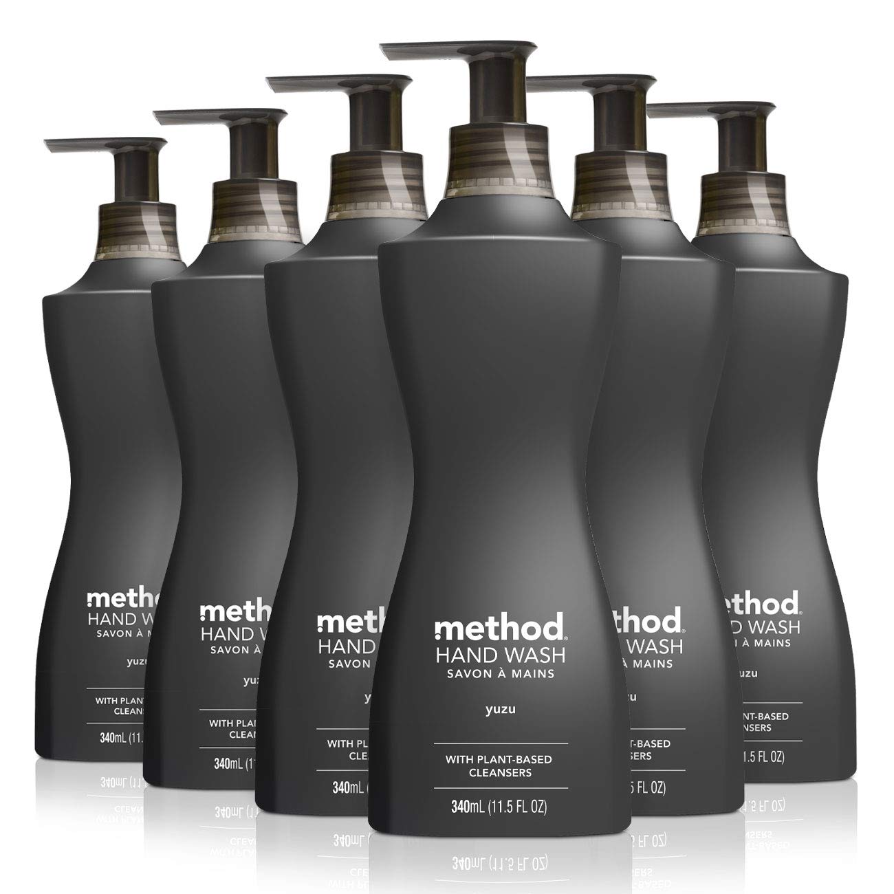 Hand Wash Method Gel Yuzu, 340 Ml, Fórmula Biodegradable, Paquete De 6 - Venta Internacional.