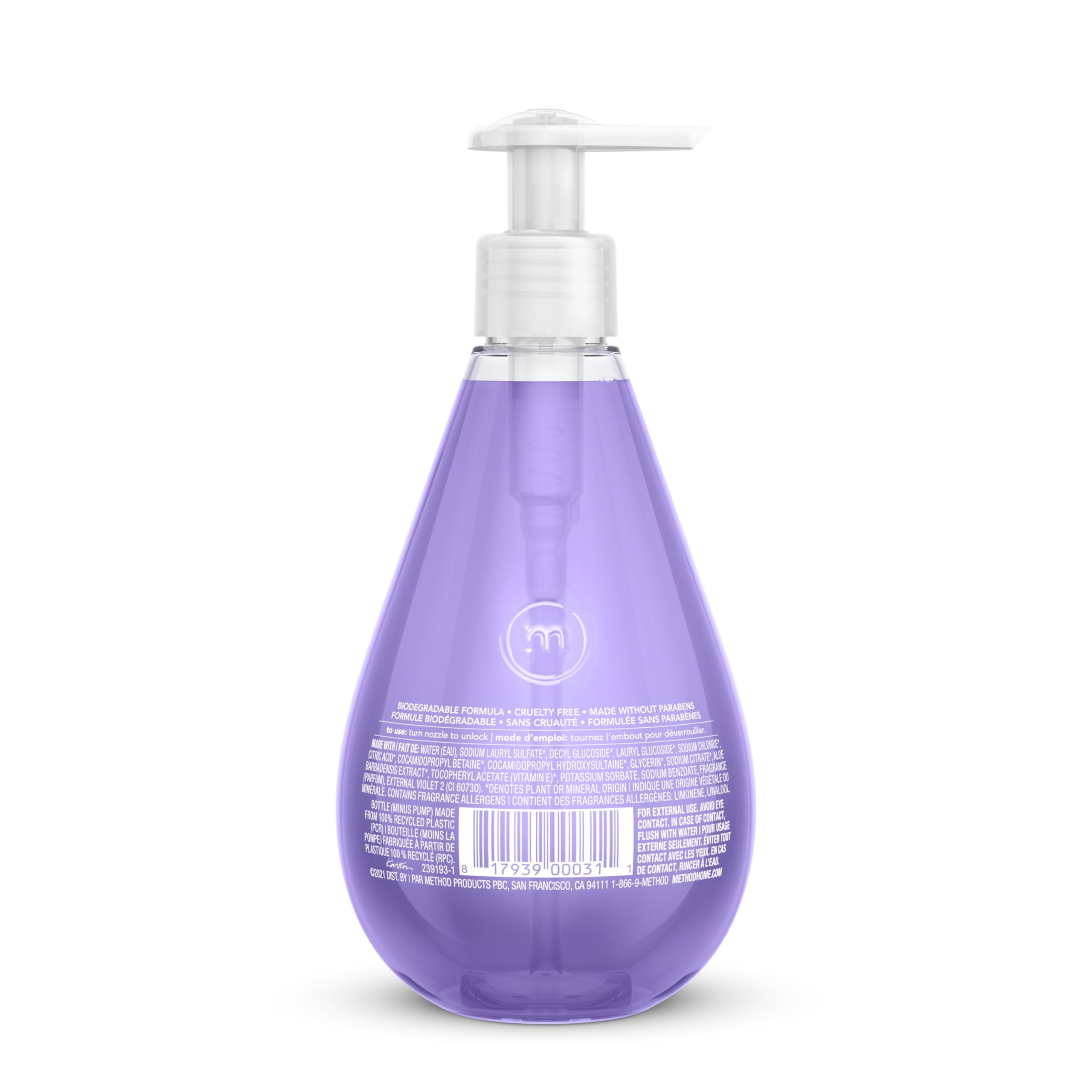 Foto 3 pulgar | Método De Lavado De Manos, Gel De Lavanda Francesa, 360 Ml, Paquete De 6 - Venta Internacional.