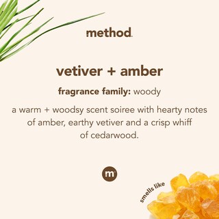 Foto 3 | Método De Recarga De Gel Espumoso Para Manos, Vetiver Premium + Ámbar, 800 Ml - Venta Internacional.