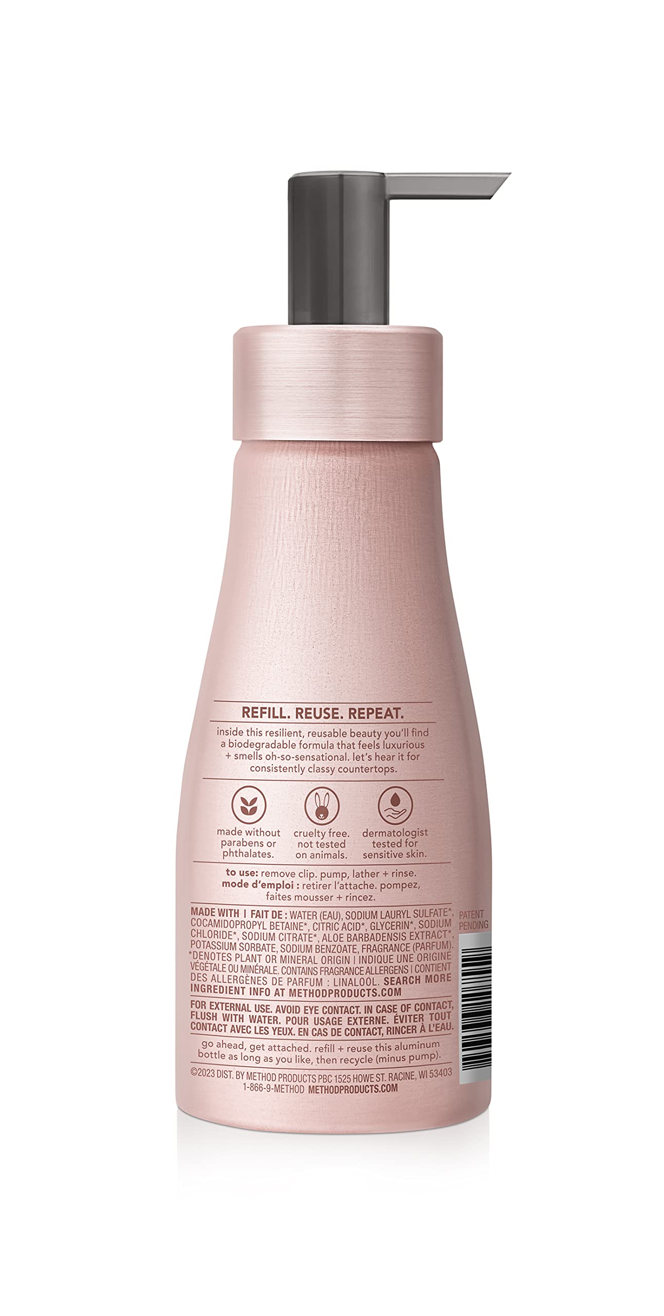 Foto 3 pulgar | Método De Lavado De Manos Espumoso De Primera Calidad Con Vainilla Y Frambuesa, 300 Ml X 3 - Venta Internacional.