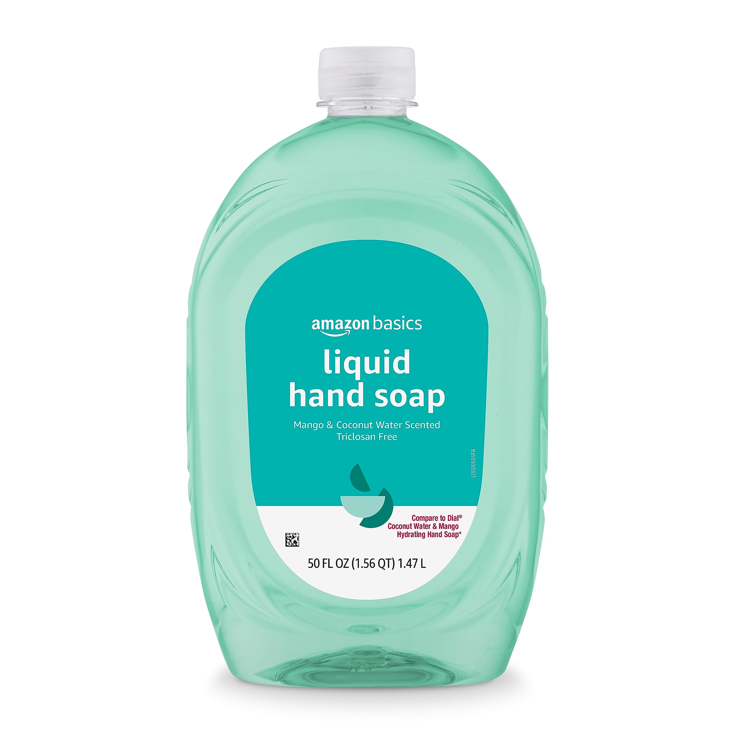 Foto 2 | Recambio De Jabón Líquido Para Manos Amazon Basics Mango & Coconut 1,5 L - Venta Internacional.