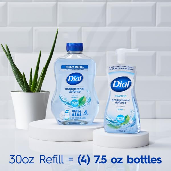 Foto 5 pulgar | Agua De Manantial Antibacteriana Hand Wash Dial, 221 Ml (paquete De 6) - Venta Internacional.