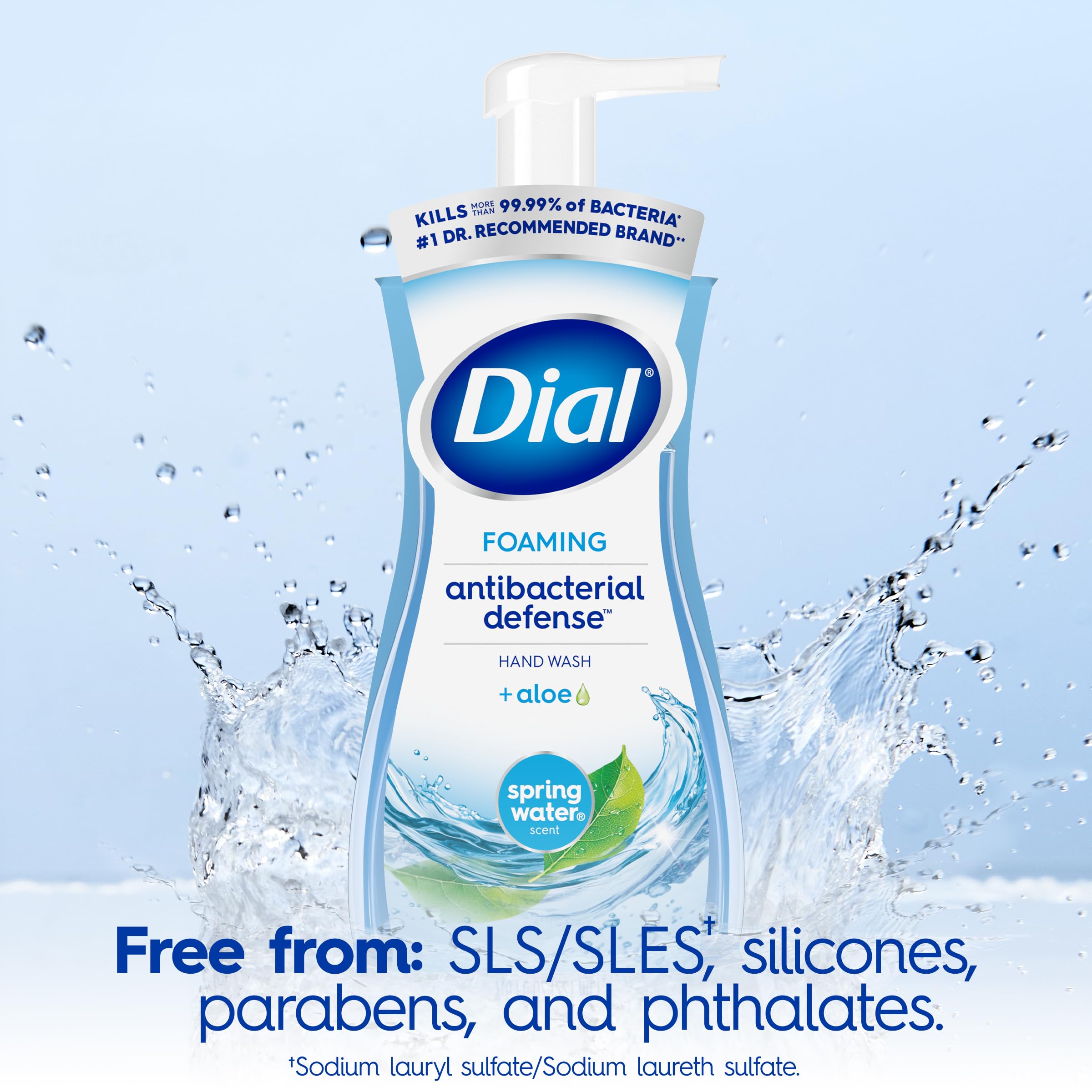 Foto 6 pulgar | Agua De Manantial Antibacteriana Hand Wash Dial, 221 Ml (paquete De 6) - Venta Internacional.