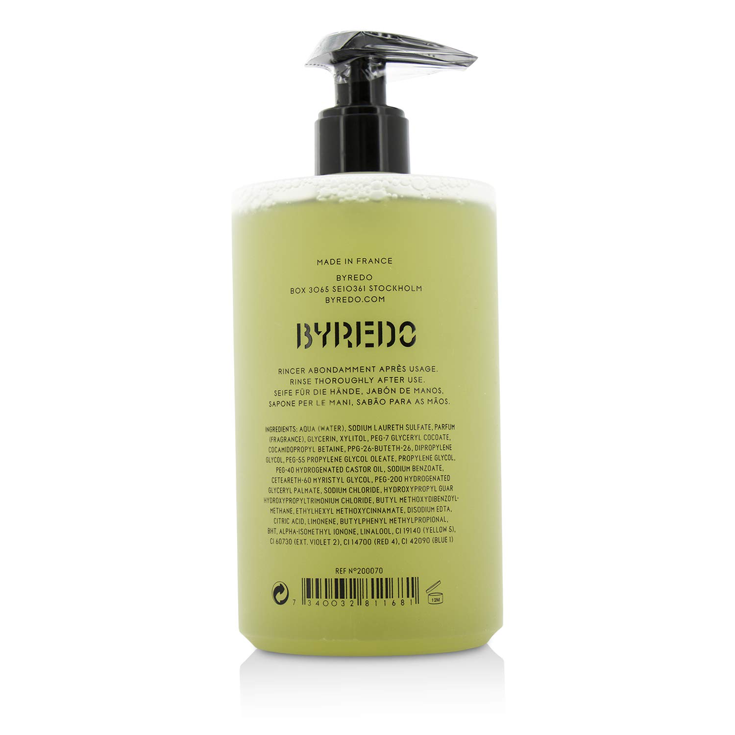 Foto 3 pulgar | Jabón De Manos Byredo Vetyver 450 Ml - Venta Internacional.