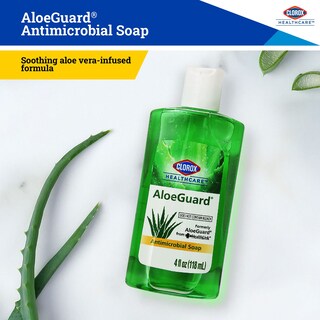 Foto 3 | Jabón De Manos Clorox Healthcare Aloeguard, 4 Ml, Aloe Vera, Paquete De 24 - Venta Internacional.
